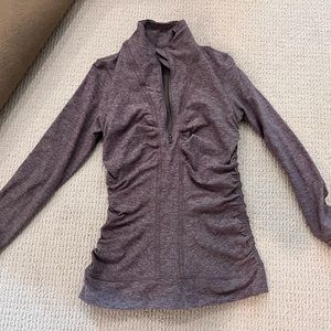 Lululemon 1/4 Zip Long Sleeve - size 6